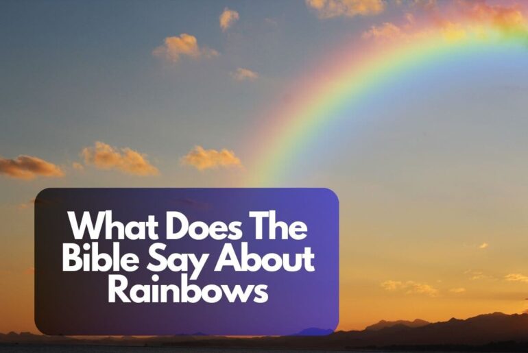 What Does The Bible Say About Rainbows