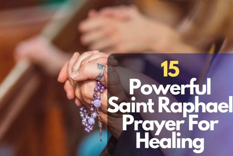 Saint Raphael Prayer For Healing