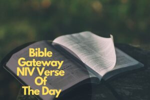 **Bible Gateway Verse of the Day NIV: A Guide to Understanding and Living Out God's Promises