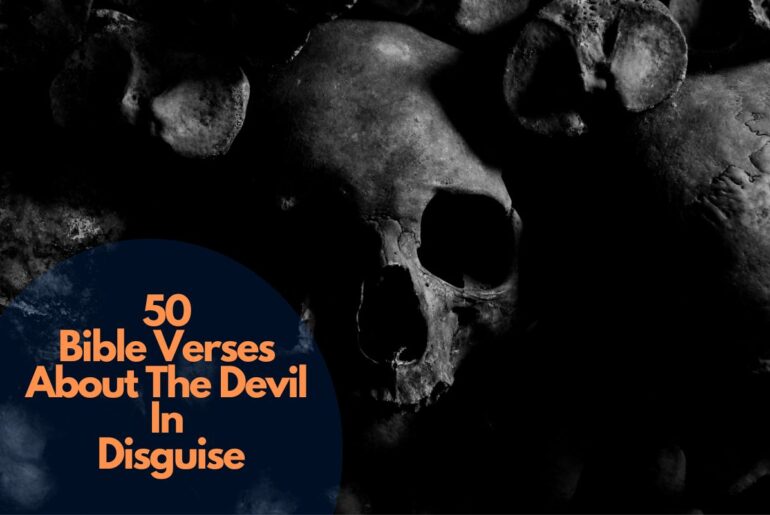 50 Bible Verses About The Devil In Disguise