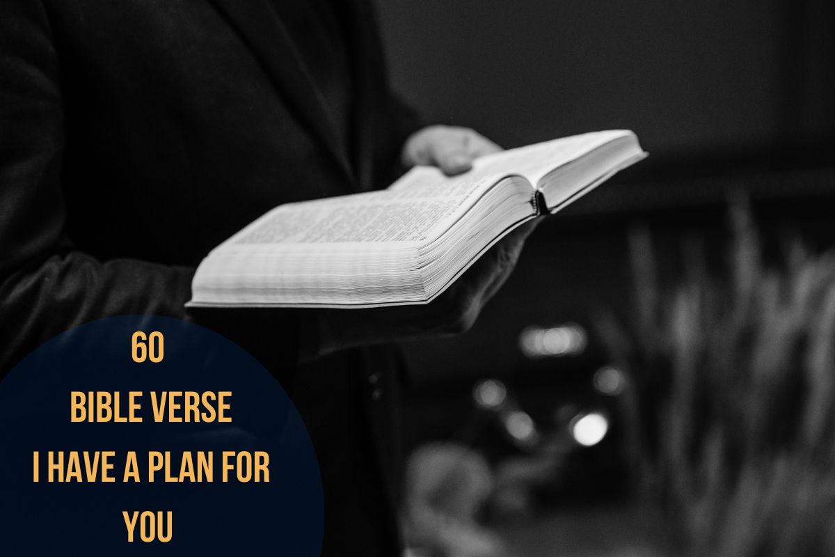 60 Bible Verse I Have A Plan For You