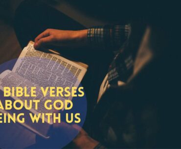 Best Bible Verses About God Being With Us