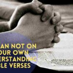 60 Insightful Lean Not On Your Own Understanding Bible Verses