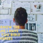 I Know The Plans I Have For You Bible Verses