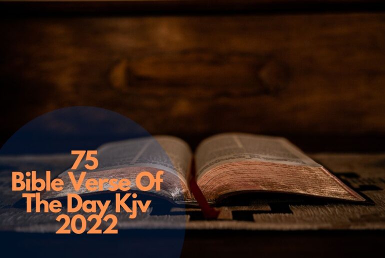 75 Bible Verse Of The Day Kjv 2022