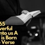For Unto us A Child is Born Bible Verse