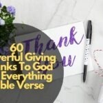 Giving Thanks To God For Everything Bible Verse