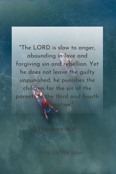 The Sins Of The Father Bible Verses