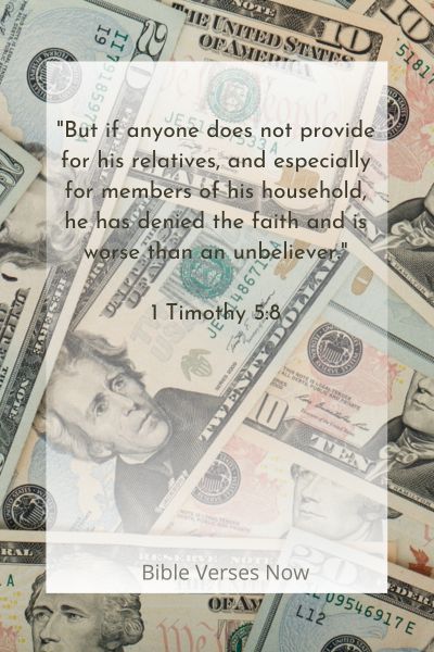 Who Holds Economics in Her Hand Bible Verse 