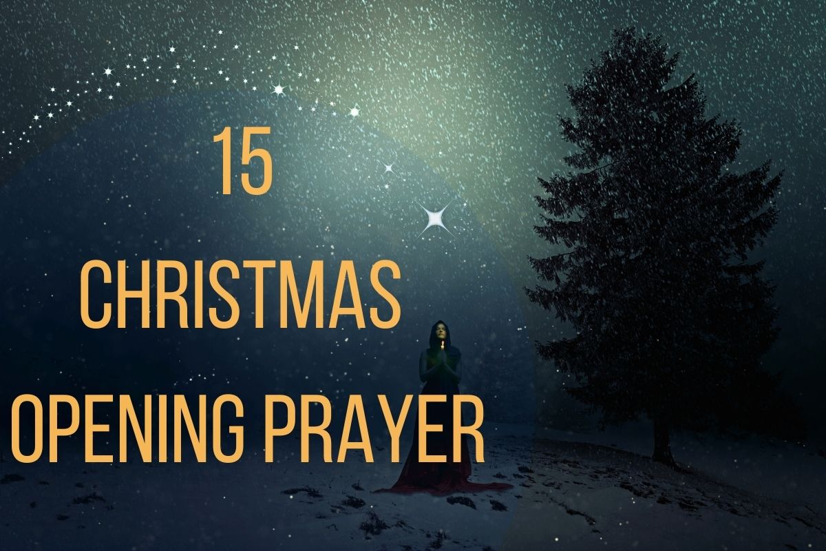 15 Christmas Opening Prayer