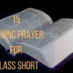 15 Opening Prayer For Class Short