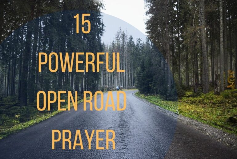 15 Powerful Open Road Prayer