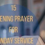 15 Powerful Opening Prayer For Sunday Service