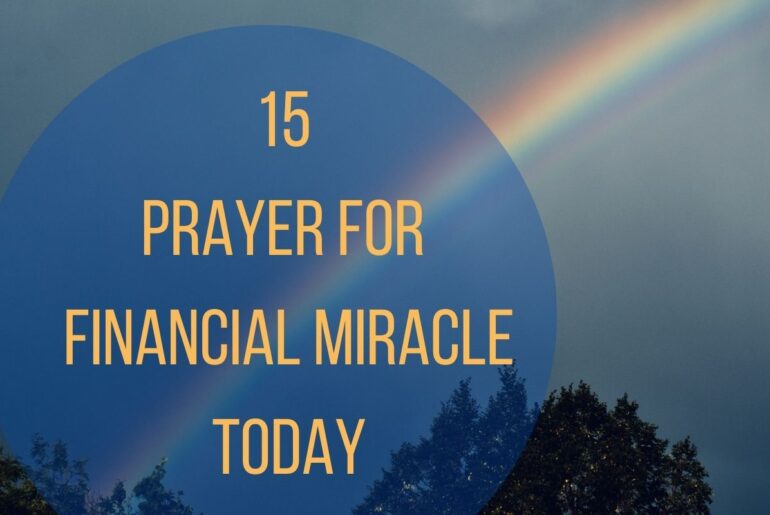 15 Prayer For Financial Miracle Today