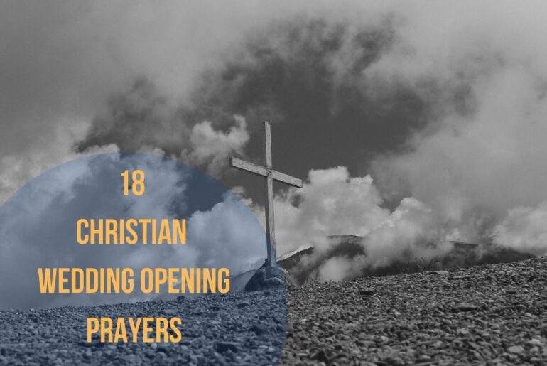 18 Christian Wedding Opening Prayers