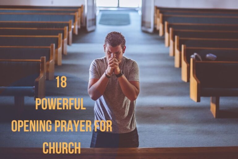 18 Powerful Opening Prayer For Church