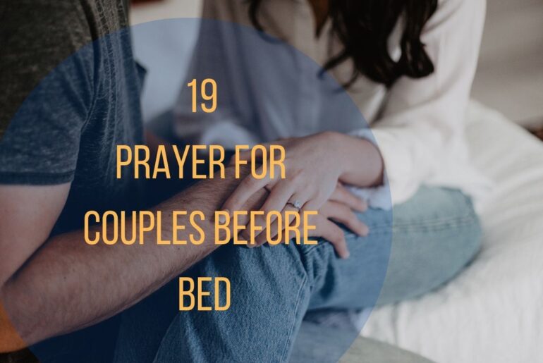 19 Prayer For Couples Before Bed
