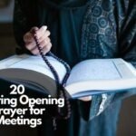 A Meeting Opening Prayer