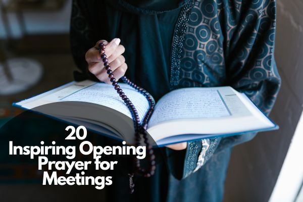 A Meeting Opening Prayer