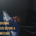 20 Opening Prayers Before A Message