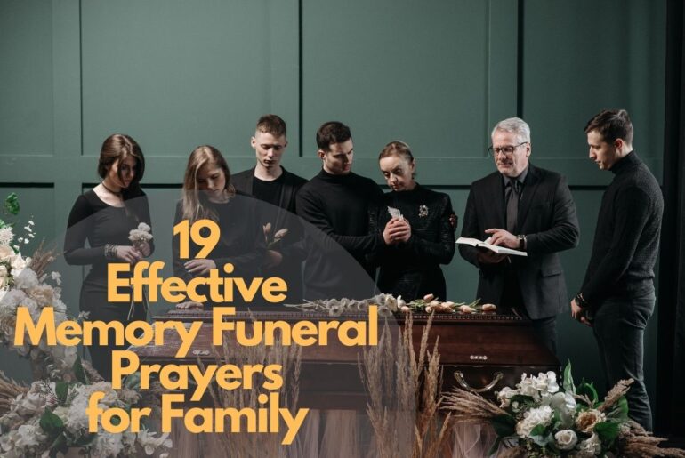 Memory Funeral Prayers for Family