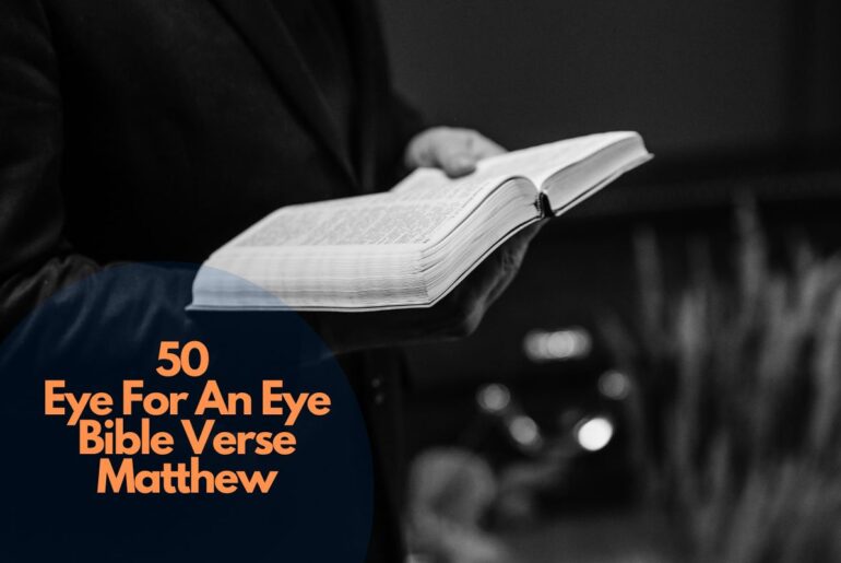 50 Eye For An Eye Bible Verse Matthew