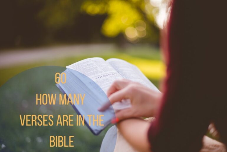 60 How Many Verses Are In The Bible