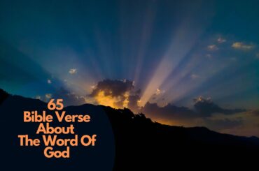 65 Bible Verse About The Word Of God