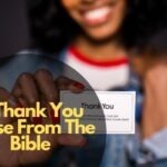 A Thank You Verse From The Bible