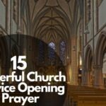 Church Service Opening Prayer