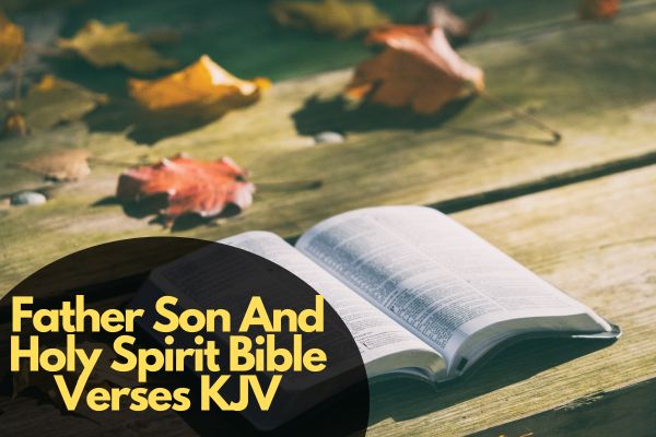 father son and holy spirit bible verses KJV