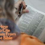 How To Cite Verses From The Bible