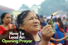 How To Lead An Opening Prayer