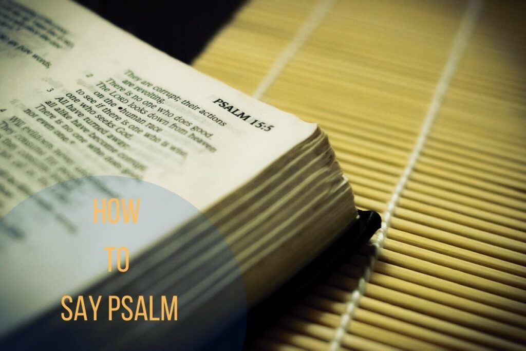 How to quote a verse from the bible