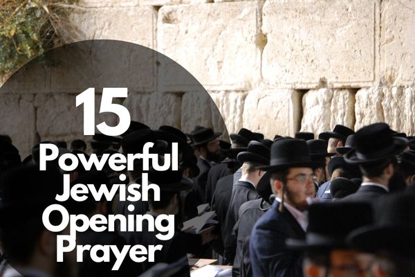 Jewish Opening Prayer
