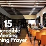 Meeting Opening Prayer