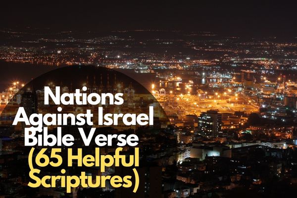 Nations Against Israel Bible Verse