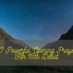 20 Powerful Opening Prayer For 18th Debut Opening Prayer For 18th Debut