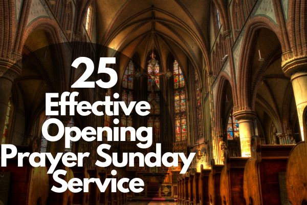 Opening Prayer Sunday Service