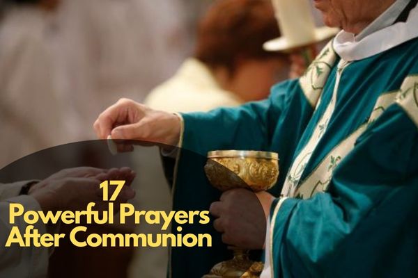 Prayers After Communion