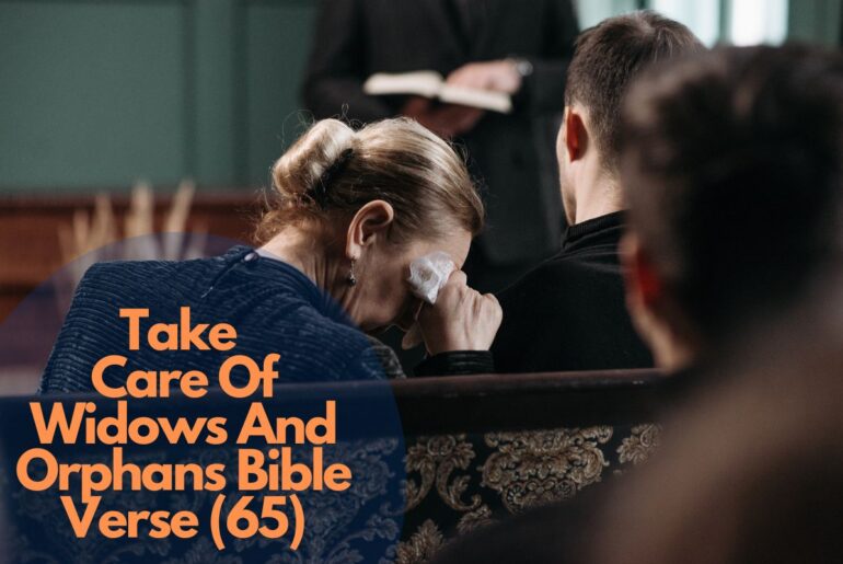 Take Care Of Widows And Orphans Bible Verse (65)