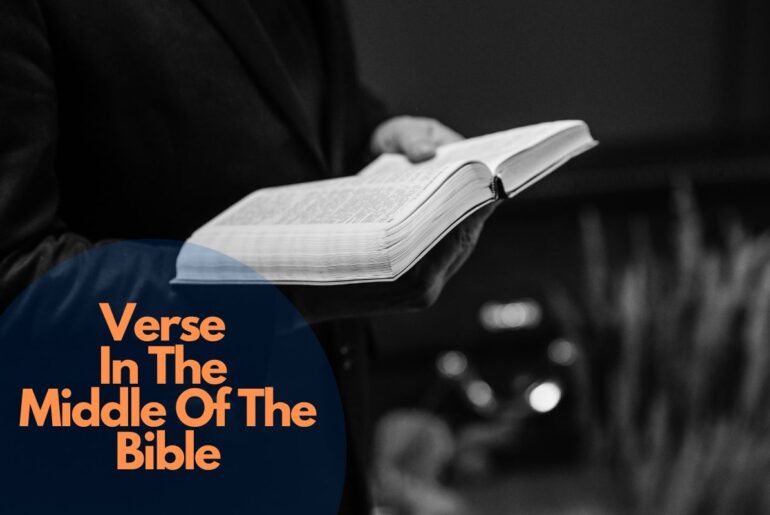 Verse In The Middle Of The Bible