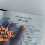 What Is The First Verse In The Bible