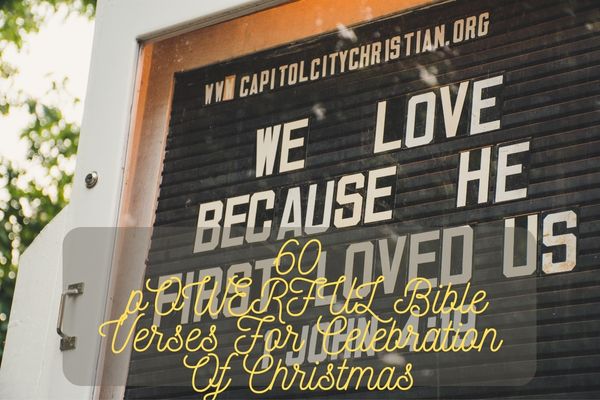 Bible Verses For Celebration Of Christmas