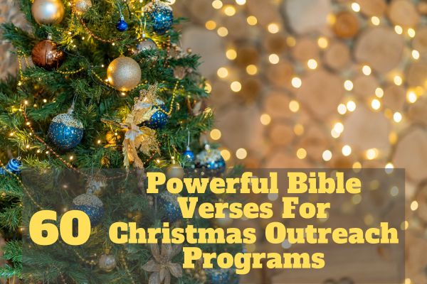 Bible Verses For Christmas Outreach Programs