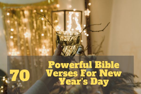 Bible Verses For New Year's Day