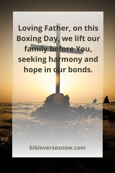 Boxing Day Prayers for Family Bonding