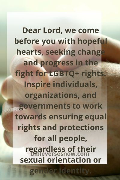 Boxing Day Prayers for LGBTQ+ Rights Progress