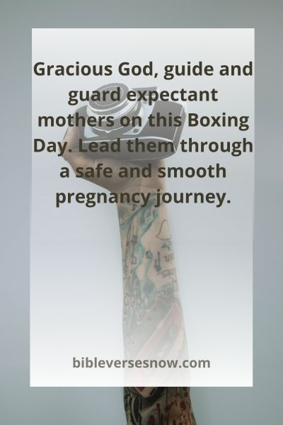 Boxing Day Prayers for a Safe Pregnancy