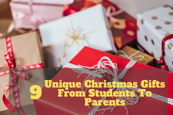 Christmas Gifts From Students To Parents